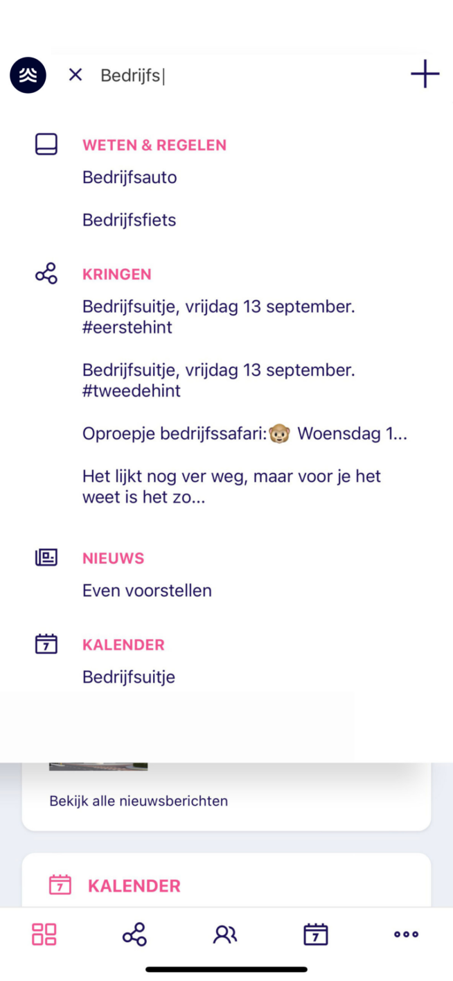 Screenshot Teamly eenvoudig